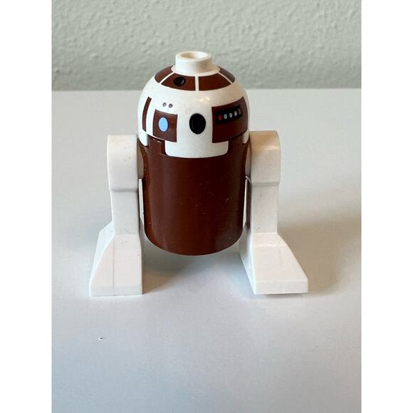 LEGO Star Wars R7-D4 Astromech Droid Brown w/ White Legs - Picture 2 of 3